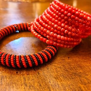 Bracelets - Lot of 2 (Red)